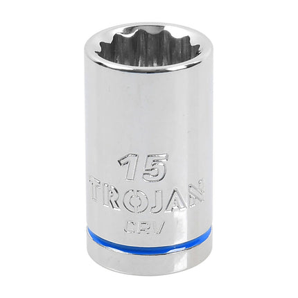 Trojan 15mm Socket 1/2" Drive