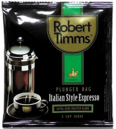 Robert Timms Italian Espresso Style Plunger Coffee Bags