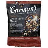 Carman's Crispy Deluxe Fruit Muesli gluten free 35g sachet
