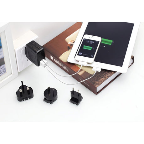 Huntkey wall charger adapter, eco friendly.