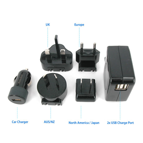 Huntkey wall charger adapter, eco friendly.