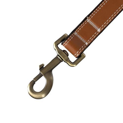 Happy Tails 120cm Faux Leather Dog Lead