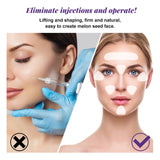 EELHOE Facial Wrinkle Patch, Droop Decree Line Lift Facial Skin Tightens Mouth Line Cheek Patch