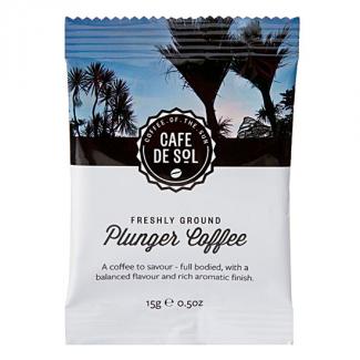 Cafe de Sol special blend plunger coffee packs