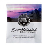 Cafe de Sol decaffeinated soluble coffee sachets