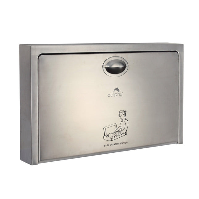 Dolphy Waterproof Stainless Steel Baby Change Station 995x520x105 mm - Silver