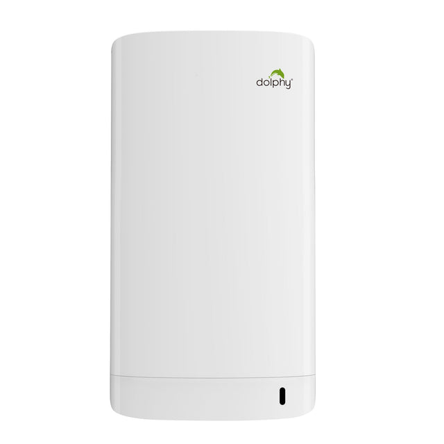 Dolphy Ultra-Compact High Speed Jet Hand Dryer in White with HEPA filter