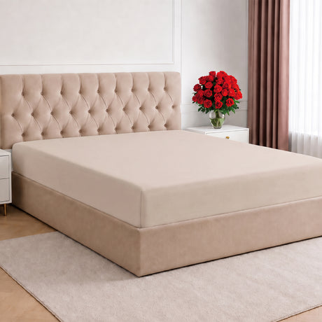 LinenCart Brushed Microfibre Fitted Sheet Set Linen.