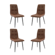 Dolphy Dining Chairs Set of 4.