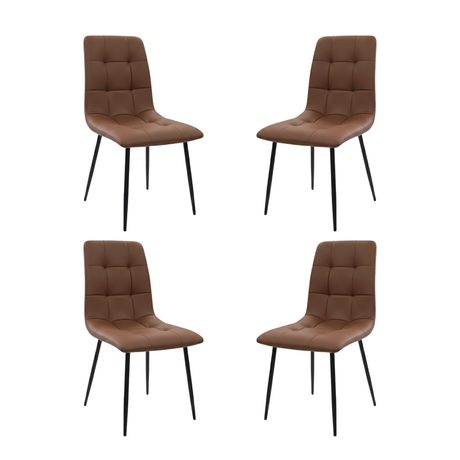 Dolphy Dining Chairs Set of 4.