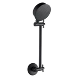 Flexispray Matte Black All Directional Hi Rise Shower Rose WELS 3 Star 9L/min