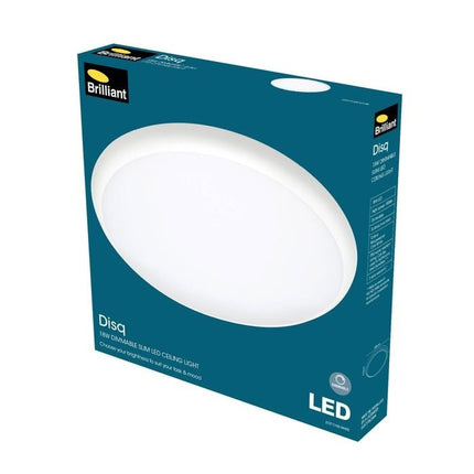 Brilliant 18W 30cm CCT IP54 Disq Oyster Ceiling Light