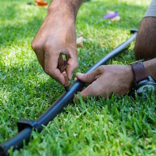 K-Rain 13mm x 100m Black Poly Pipe