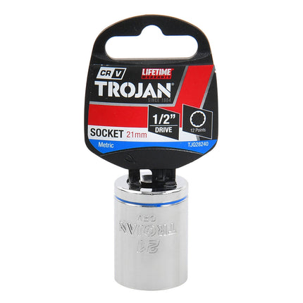 Trojan 21mm Socket 1/2" Drive