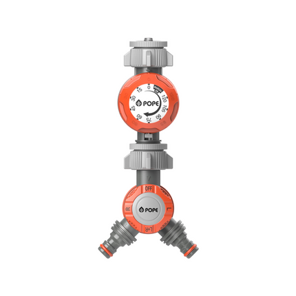 Pope 2 Hour Tap Timer with 2 Way Tap Outlet