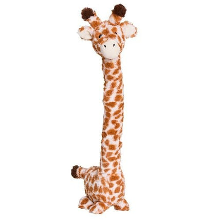 Happy Tails Plush Giraffe With Internal Rope