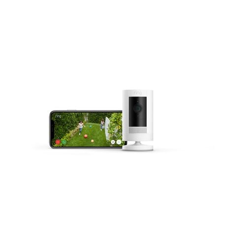 Ring White 3rd Gen Battery Stick Up Cam - 2 Pack