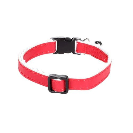 Flamingo 20-30cm Lined Bright Ziggi Cat Collar - 5 Assort Colours