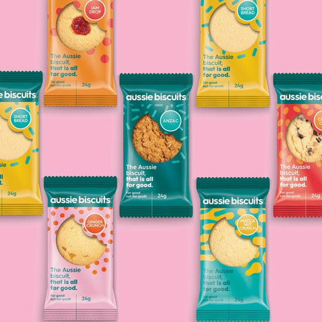 Aussie Biscuits Mixed Carton, Twin Packs