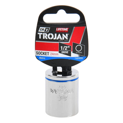 Trojan 24mm Socket 1/2" Drive