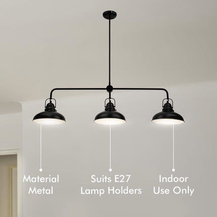 Verve Design Atlas 3 Light Pendant