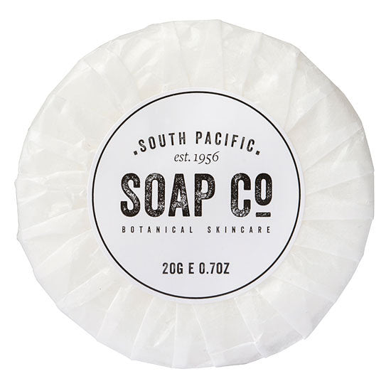 South Pacific Soap Co 20g Pleat-Wrapped Soap