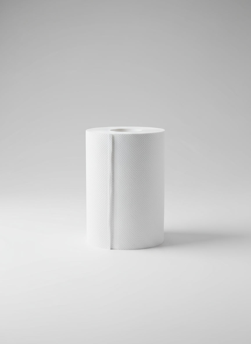 Dolphy Recyclable Hand Towel – 1-Ply Roll Towel, 80M per Roll, 16 Rolls/Carton – Sustainable Paper Towels for Offices, Restaurants, Schools & Healthcare