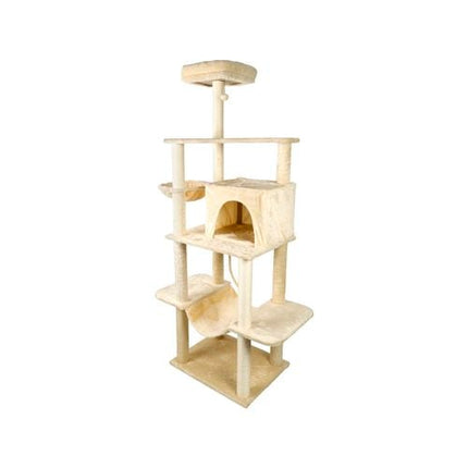 Pet Zone 185cm Beige Cat Scratching Tree