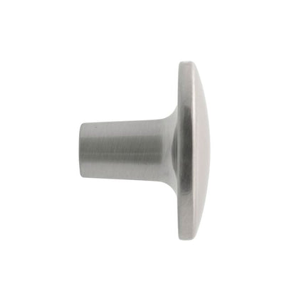 Ikonic 37mm Brushed Nickel Round Knob - Card of 10