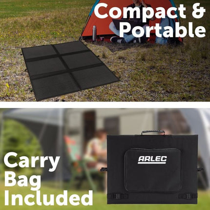 Arlec 200W Solar Portable Blanket with MPPT Controller