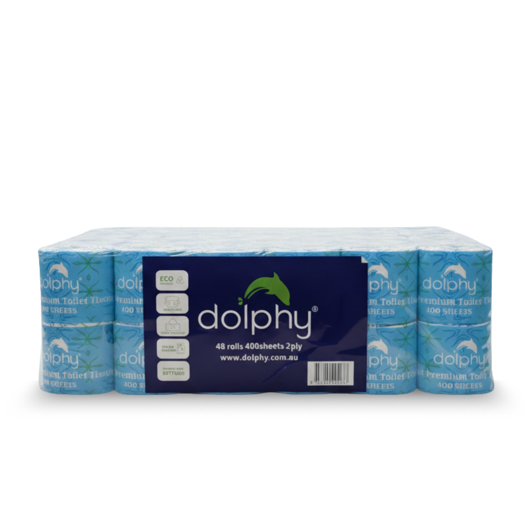 Toilet Paper Roll 400 sheets Individually Wrapped 48 rolls