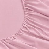 LinenCart Brushed Microfibre Fitted Sheet Set Pink.