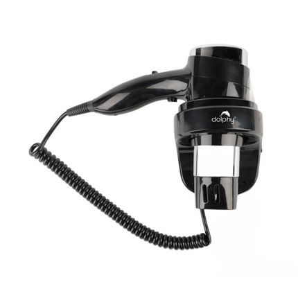 Black ABS 1600W Hair Dryer