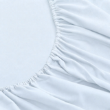LinenCart Brushed Microfibre Fitted Sheet Set White.
