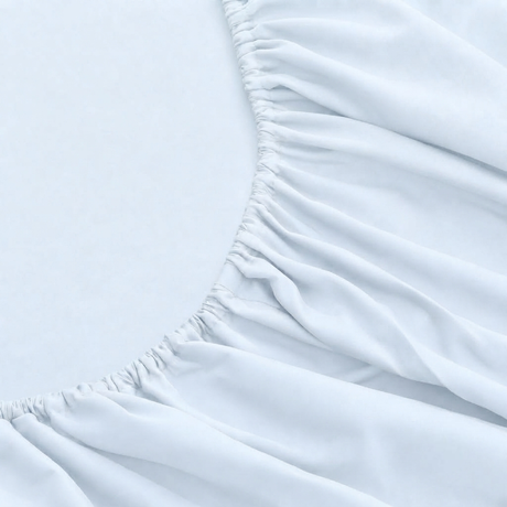 LinenCart Brushed Microfibre Fitted Sheet Set White.