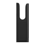 Dolphy Compact Black Jet Hand Dryer with HEPA Filter – 92m/s Airflow, 7 Second Dry Time, 750W-1750W Adjustable, Ultra-Slim for Commercial Washrooms