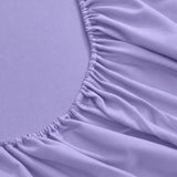 LinenCart Brushed Microfibre Fitted Sheet Lavender.