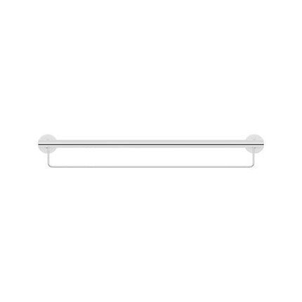 Evekare 900mm Stainless Steel Towel Rail With Grab Rail