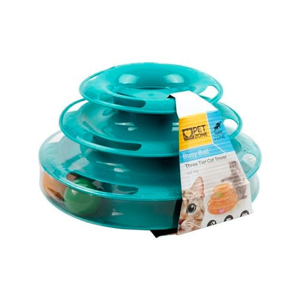 Pet Zone Busy Ball 3-Tier Tower Cat Toy