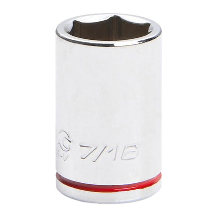 Kincrome 7/16" 1/4" Square Drive Socket