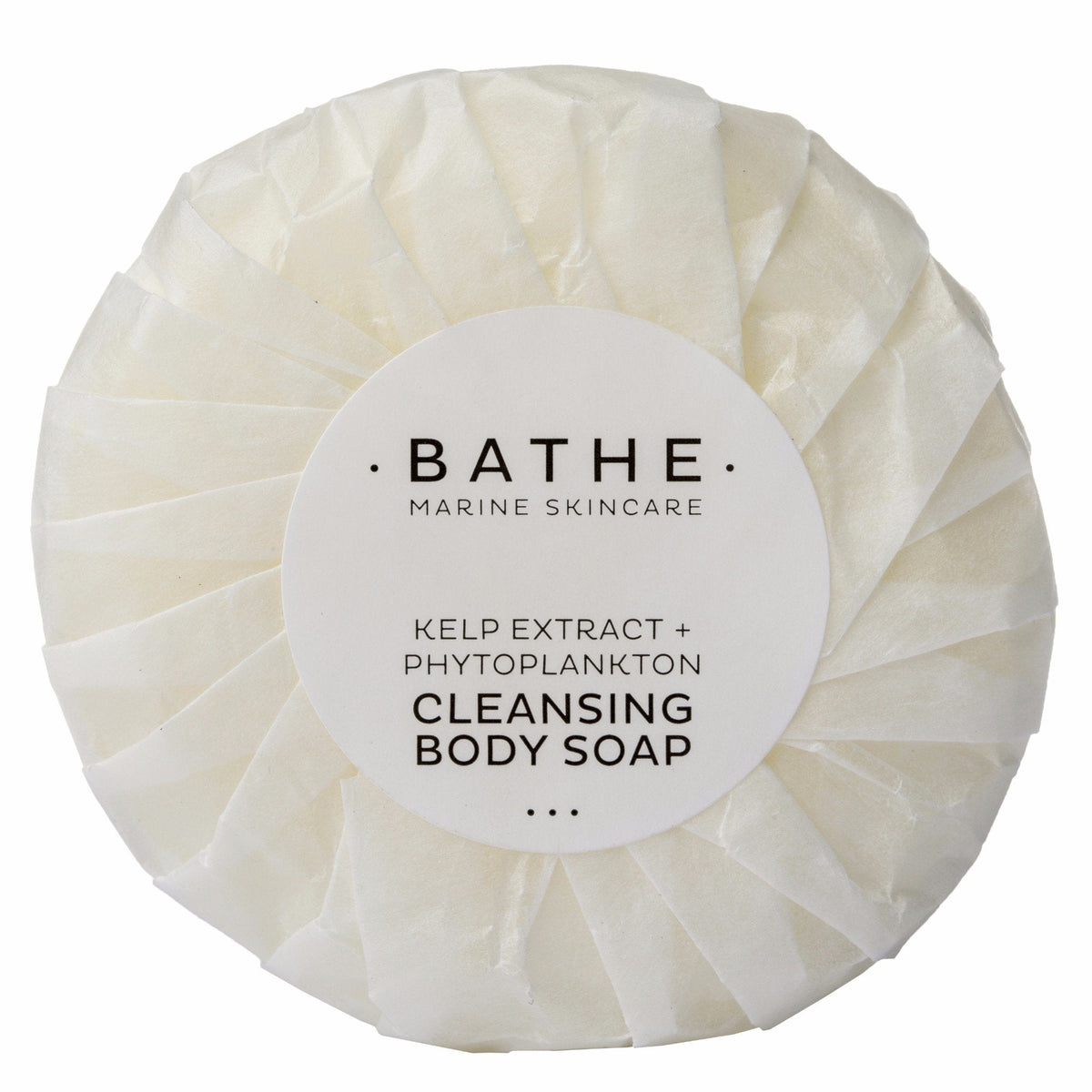 Bathe Marine 40g Pleat-Wrapped Body Soap