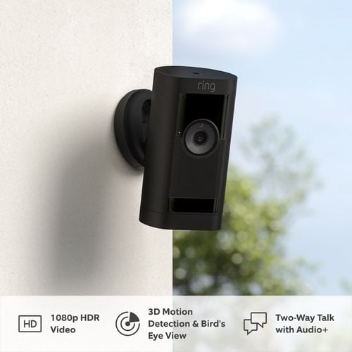 Ring Stick Up Cam Pro Battery Black