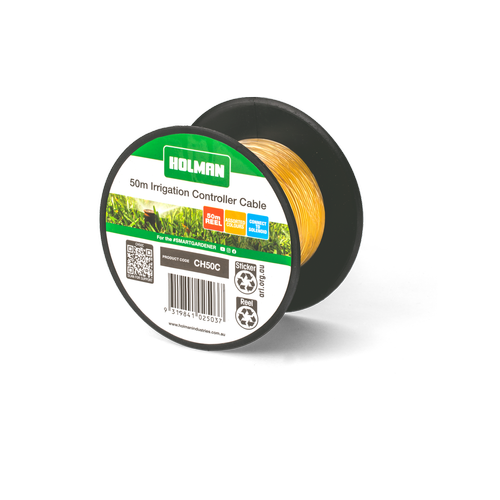 Holman 50m Assorted Colours Irrigation Wire Cable