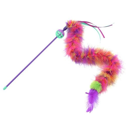 Paws & Claws 90cm Catsby Feather Boa Dangler