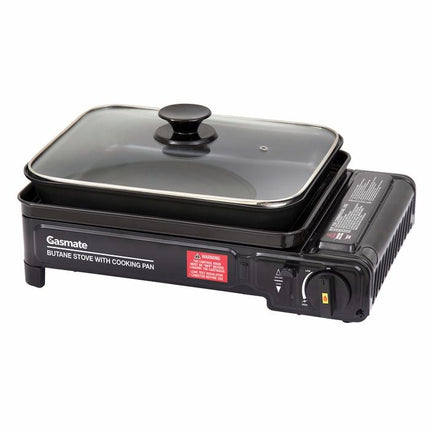 Gasmate Butane Stove With Cooking Pan