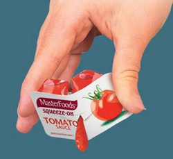 Masterfoods Squeeze-On Tomato Sauce Portions