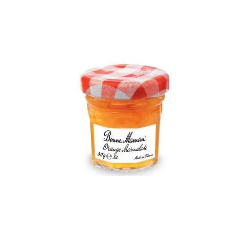 Bonne Maman orange marmalade 30g mini glass jar