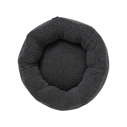 Baxter Bone Small Charcoal All In One Donut Pet Bed