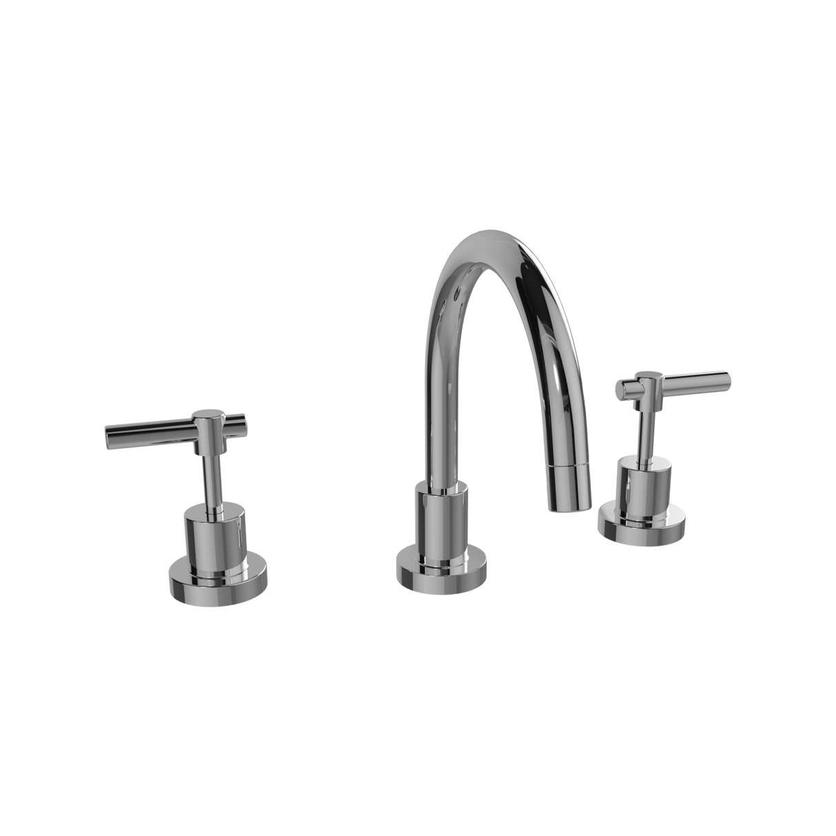 EZYFIX Chrome Modern Lever Retrofit 3/4 Turn Hob Mounted Sink Set WELS 5 Star 5L/min