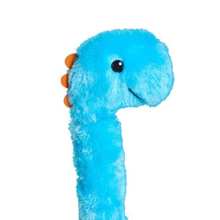 Happy Tails Plush Dino With Internal Rope